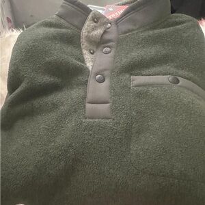 1/4 button fleece